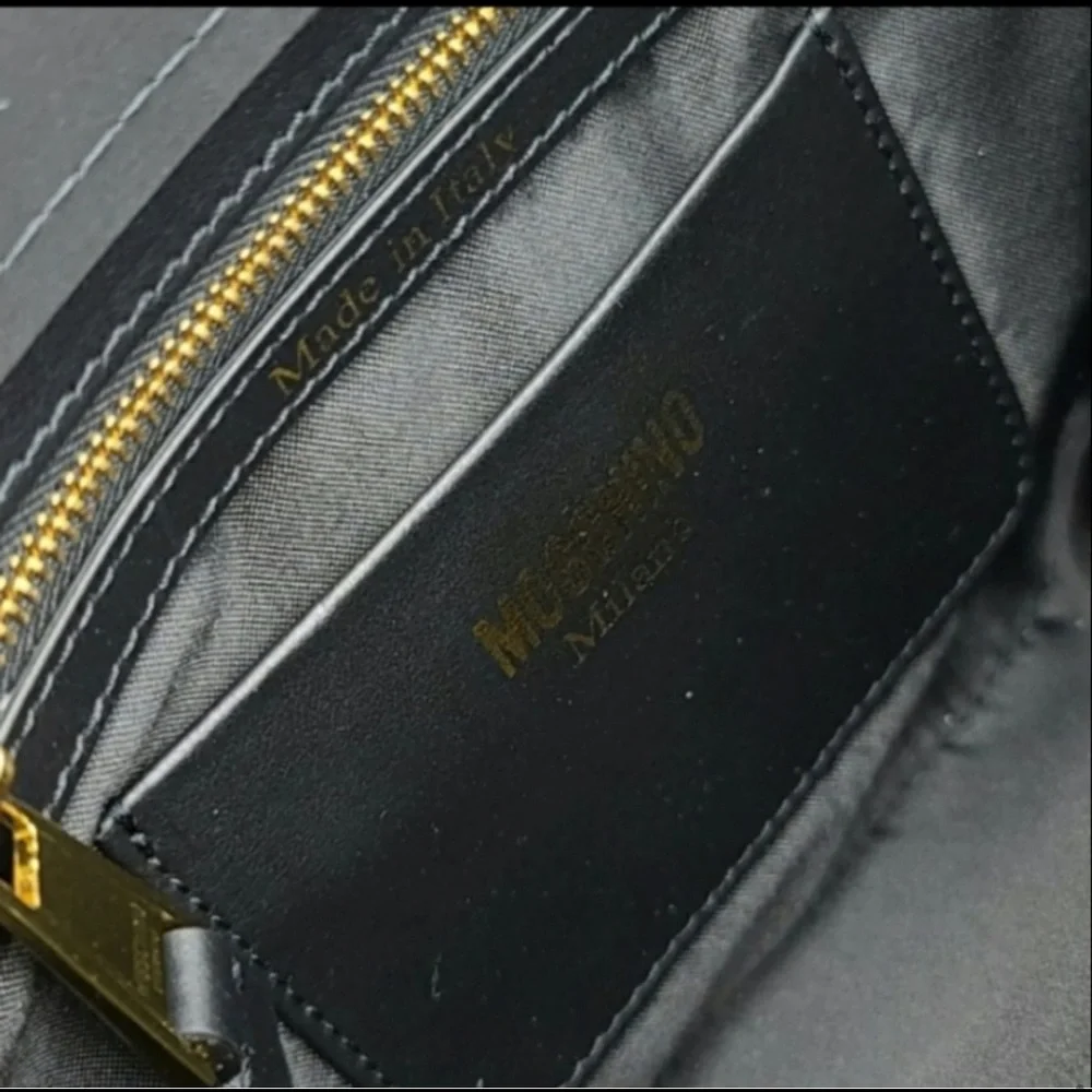 Moschino top handle mini shopper crossbody bag, belt bag or tote white. NEW! - Picture 6 of 8